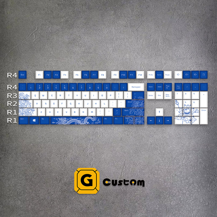 100% Porcelain Mechanical Keyboard ( ANSI )