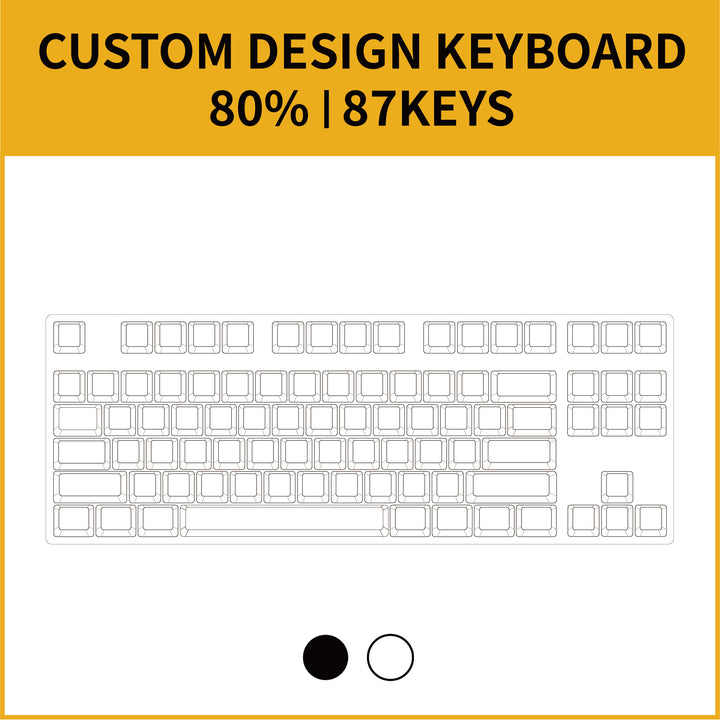 80% Custom Mechanical Keyboard ( ANSI )