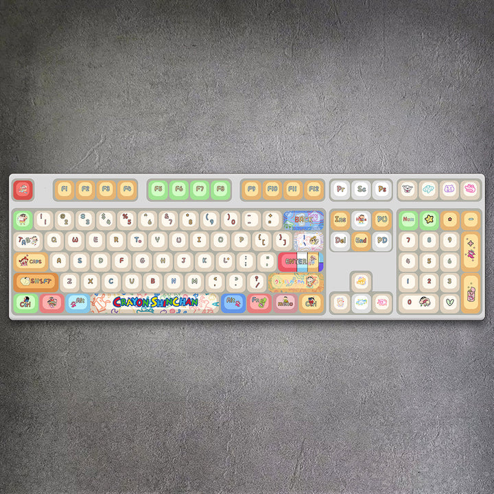 100% Crayon Shin-chan Style Mechanical Keyboard ( ANSI | MOA )