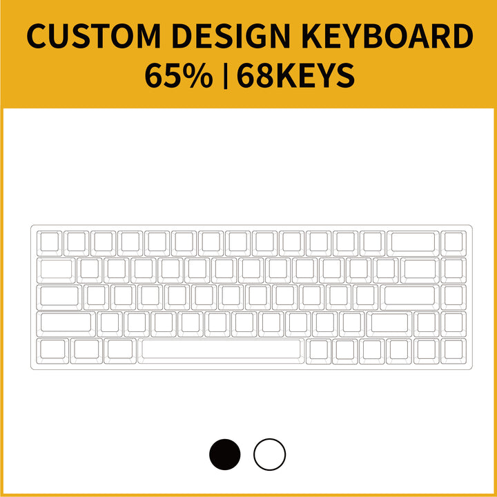 65% Custom Mechanical Keyboard ( ANSI )