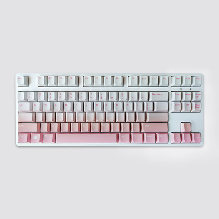 100% Sunset Gradient Mechanical Keyboard ( ANSI )