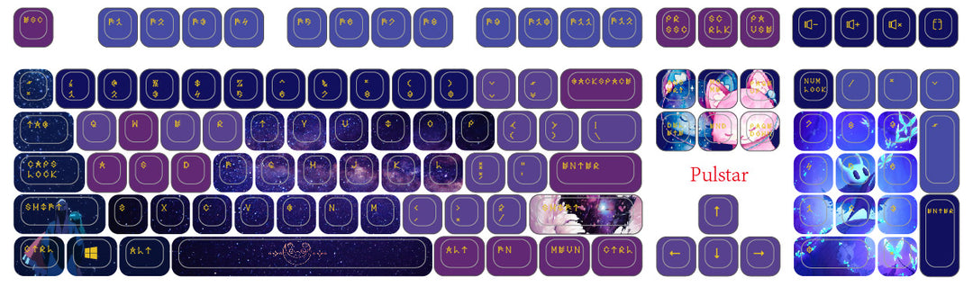 Aria Custom Keycap Set (MOA Profile)