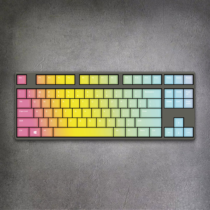 80% Rainbow Gradient Mechanical Keyboard ( ANSI )