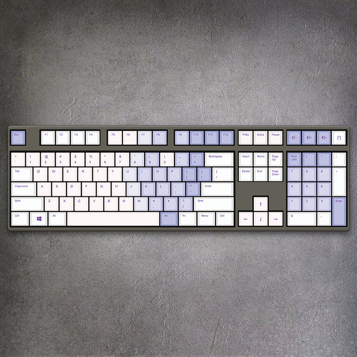 100% Violet Dream Mechanical Keyboard ( ANSI )