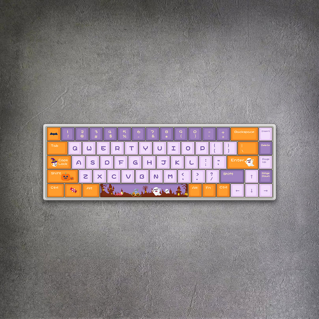 65% Ghost Amusement Park Mechanical Keyboard ( ANSI )