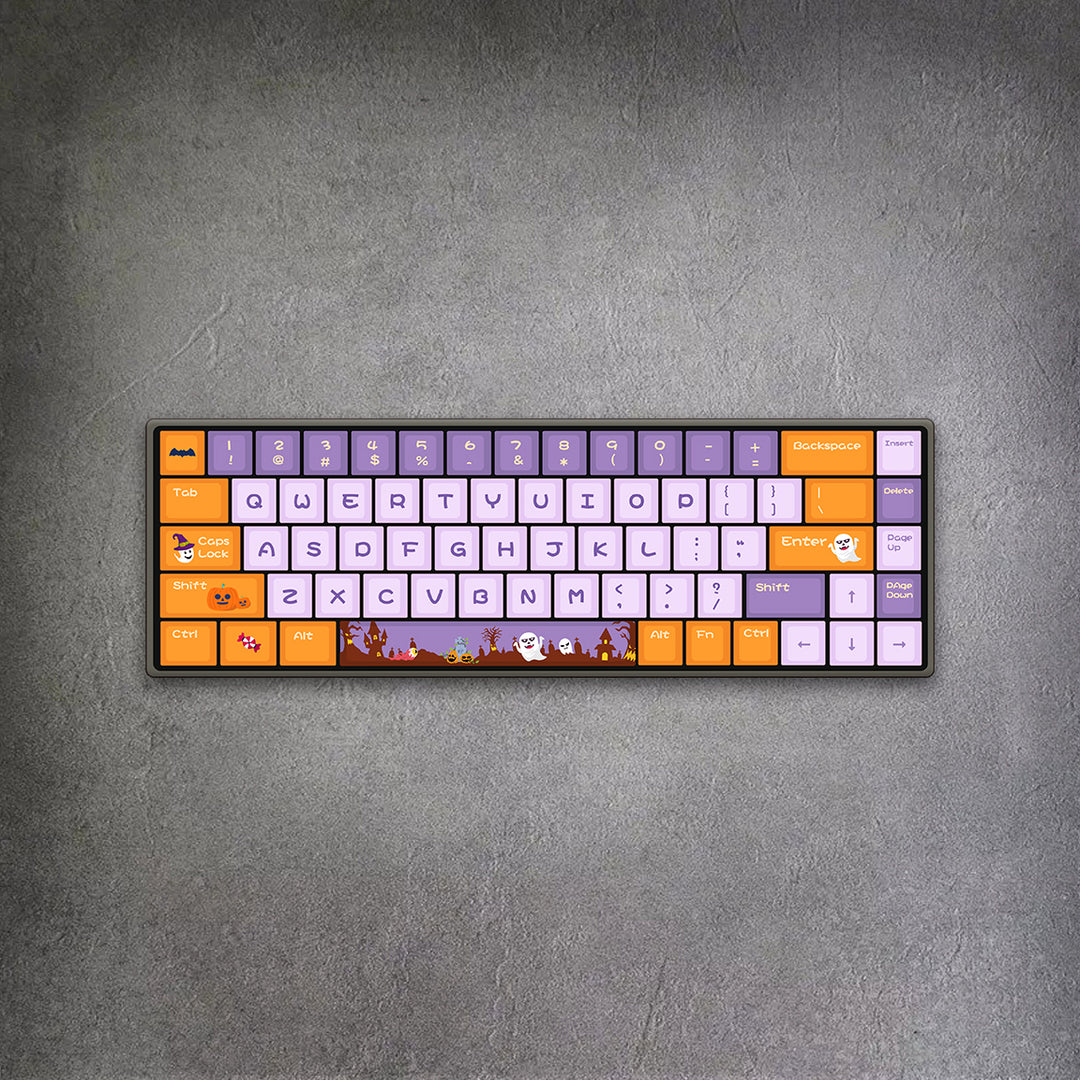 65% Ghost Amusement Park Mechanical Keyboard ( ANSI )