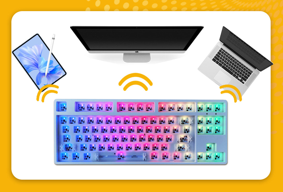 A REVOLUTIONARY TENKEYLESS WIRELESS MECHANICAL KEYBOARD