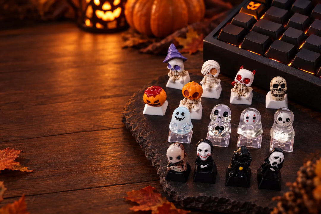 Meet Gimsuncustom's New Halloween Artisan Keycaps