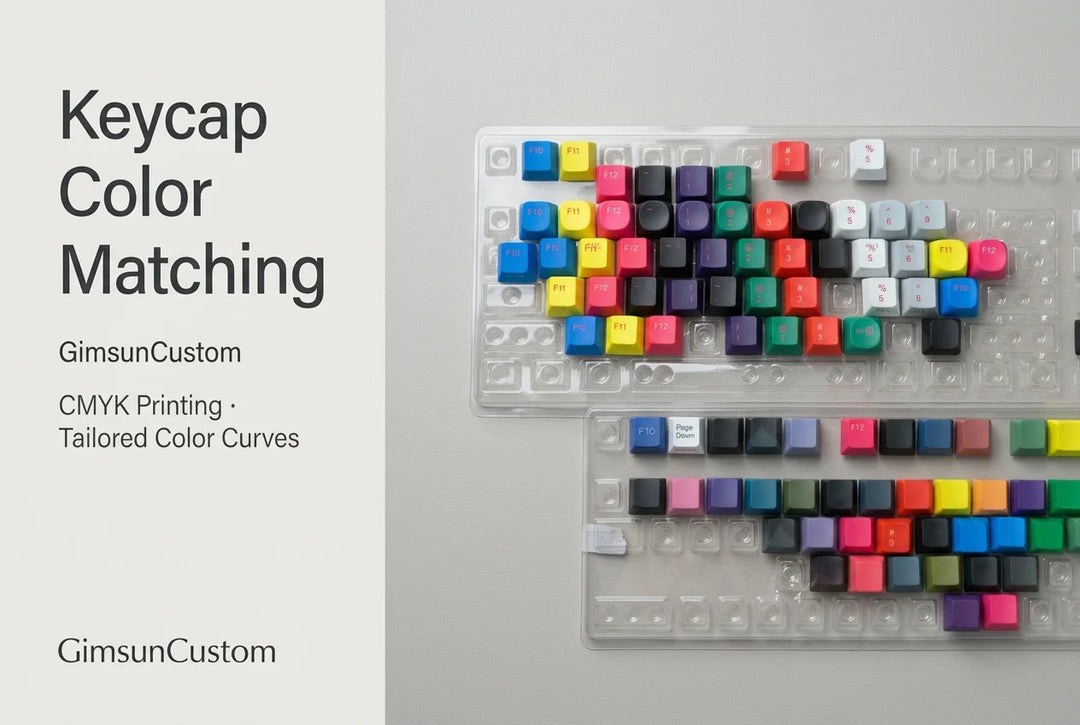 Keycap Color Matching: Why We Adjust Curves for Different Keycaps