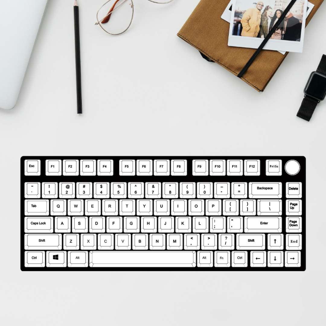 75% Custom Mechanical Keyboard ( ANSI | 82 Keys | XDA Profile)