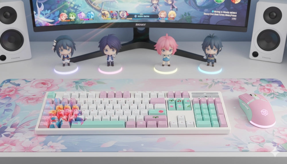 Flower keyboard packaging – GimsunCustom custom keyboard