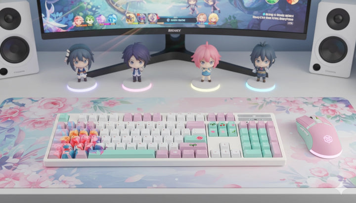 100% Flower Mechanical Keyboard ( ANSI )