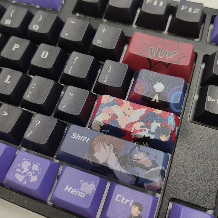 100% Jujutsu Kaisen Style Mechanical Keyboard ( ANSI )