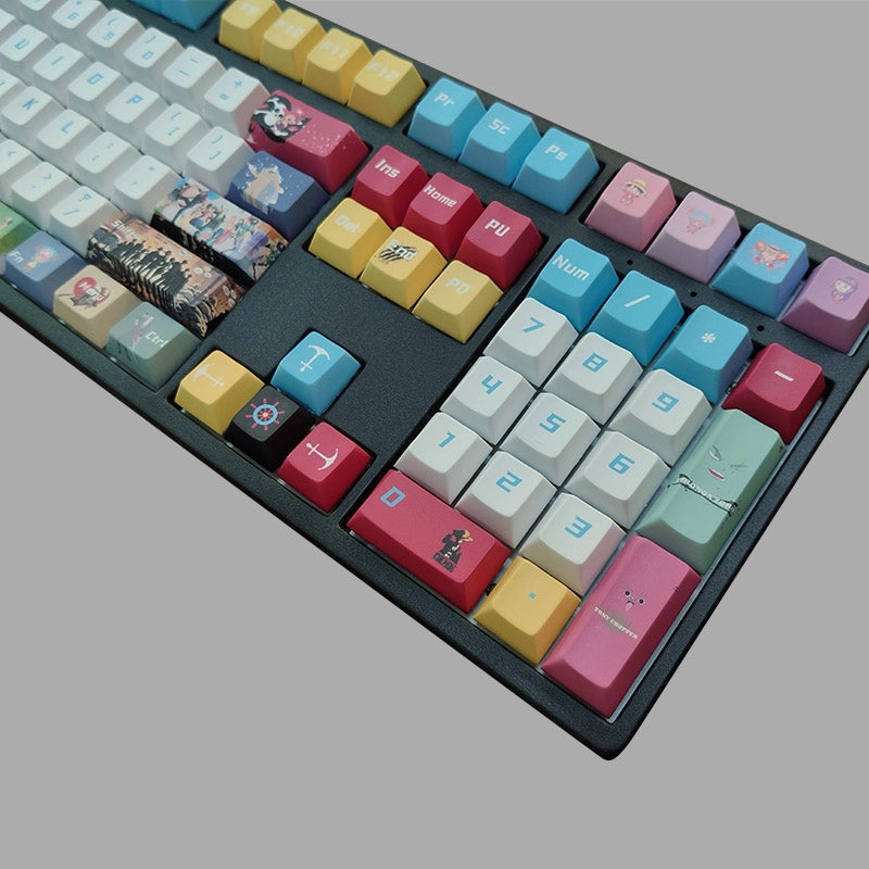 100% ONE PIECE Anime Mechanical Keyboard ( ANSI )