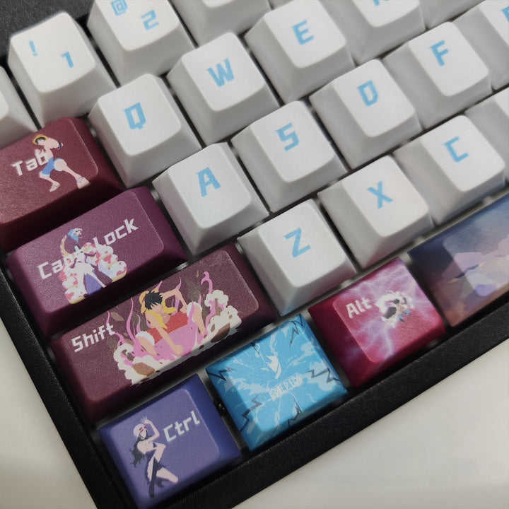 100% ONE PIECE Anime Mechanical Keyboard ( ANSI )