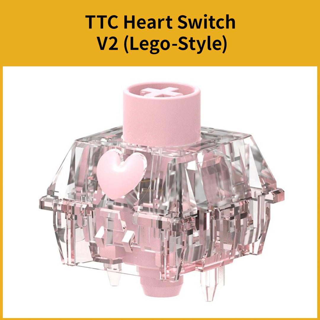 TTC Heart Switch V2 (Lego-Style)