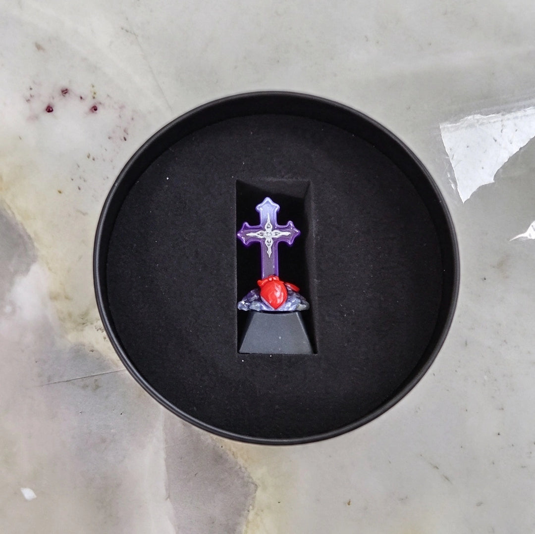 Halloween Pumpkin Artisan Keycap – Resin Skeleton, Bunny & Jack-o'-Lantern