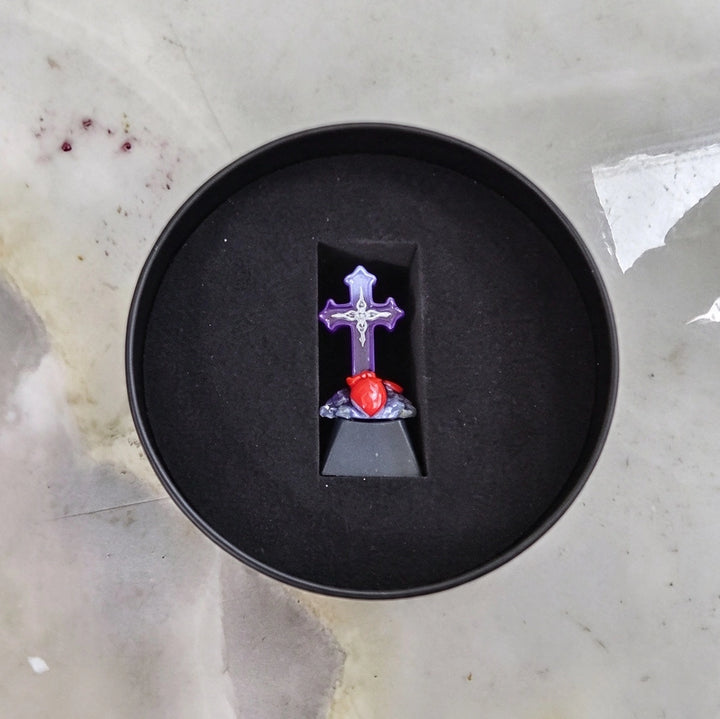 Halloween Pumpkin Artisan Keycap – Resin Skeleton, Bunny & Jack-o'-Lantern