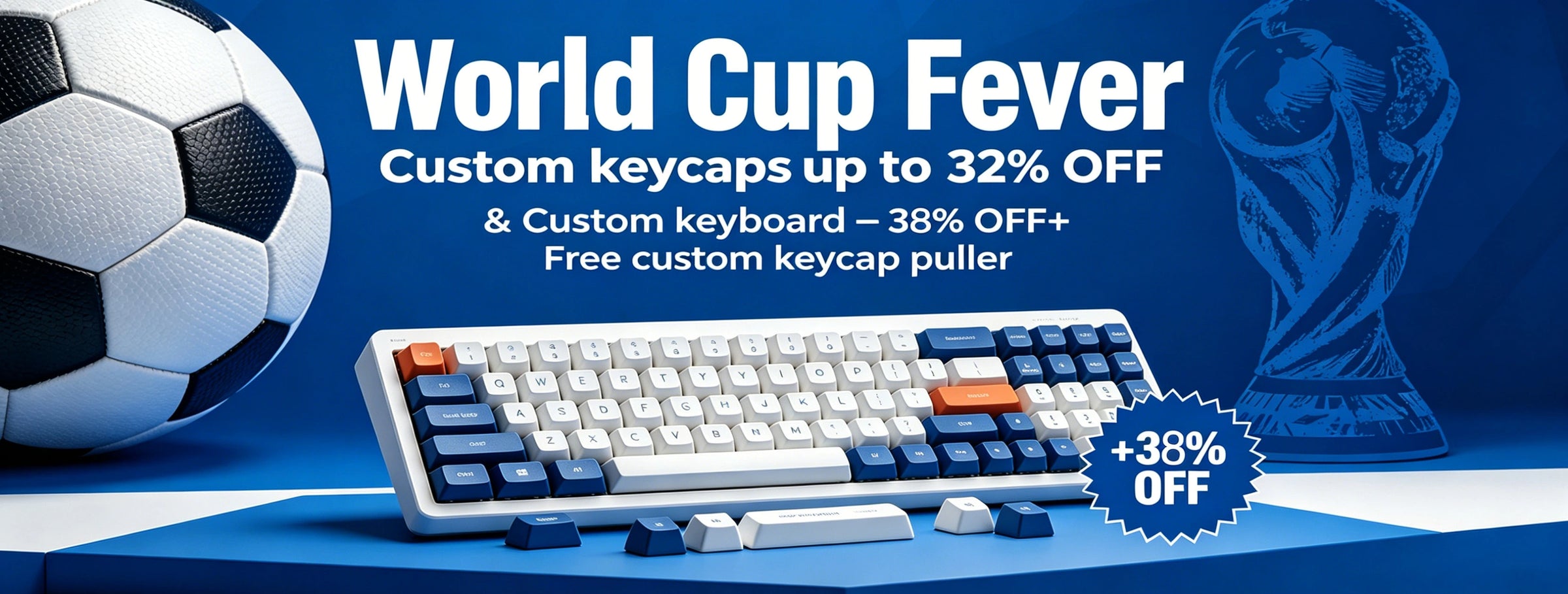custom keycaps & keyboard world cup fever