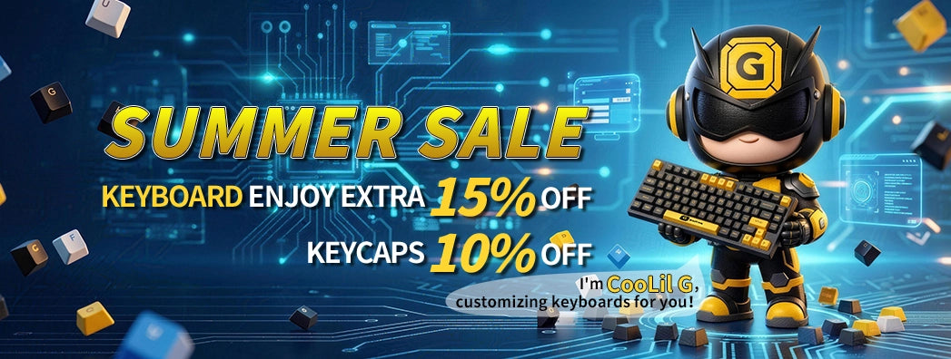 GimsunCustom summer sale custom keycaps
