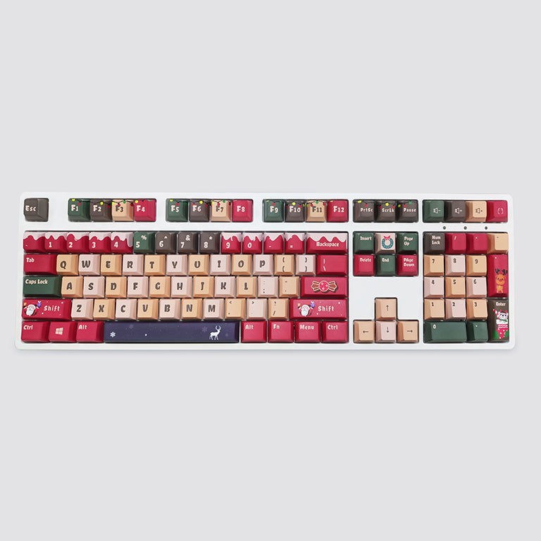 100% Christmas Mechanical Keyboard ( ANSI )