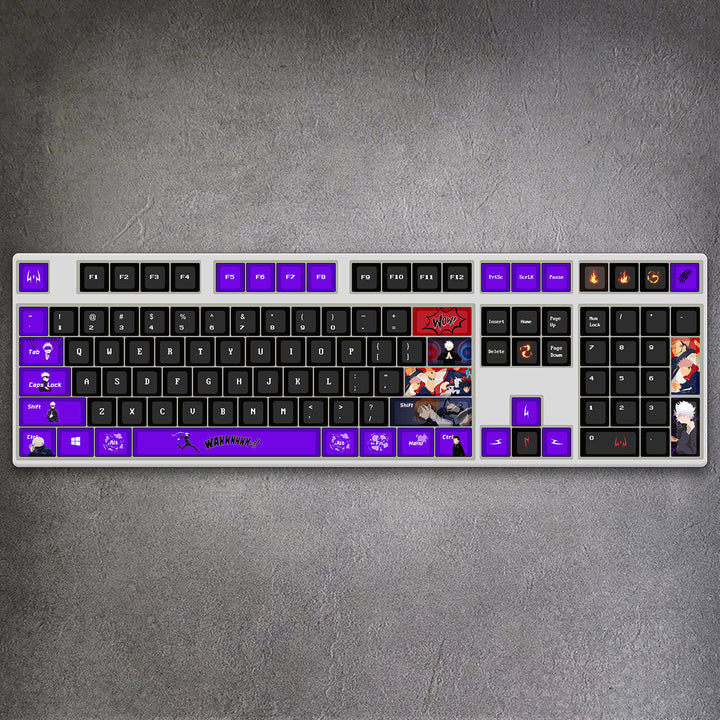 100% Jujutsu Kaisen Style Mechanical Keyboard ( ANSI )