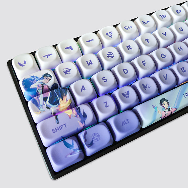Valorant Clove keyboard full layout – 65% ANSI, GimsunCustom