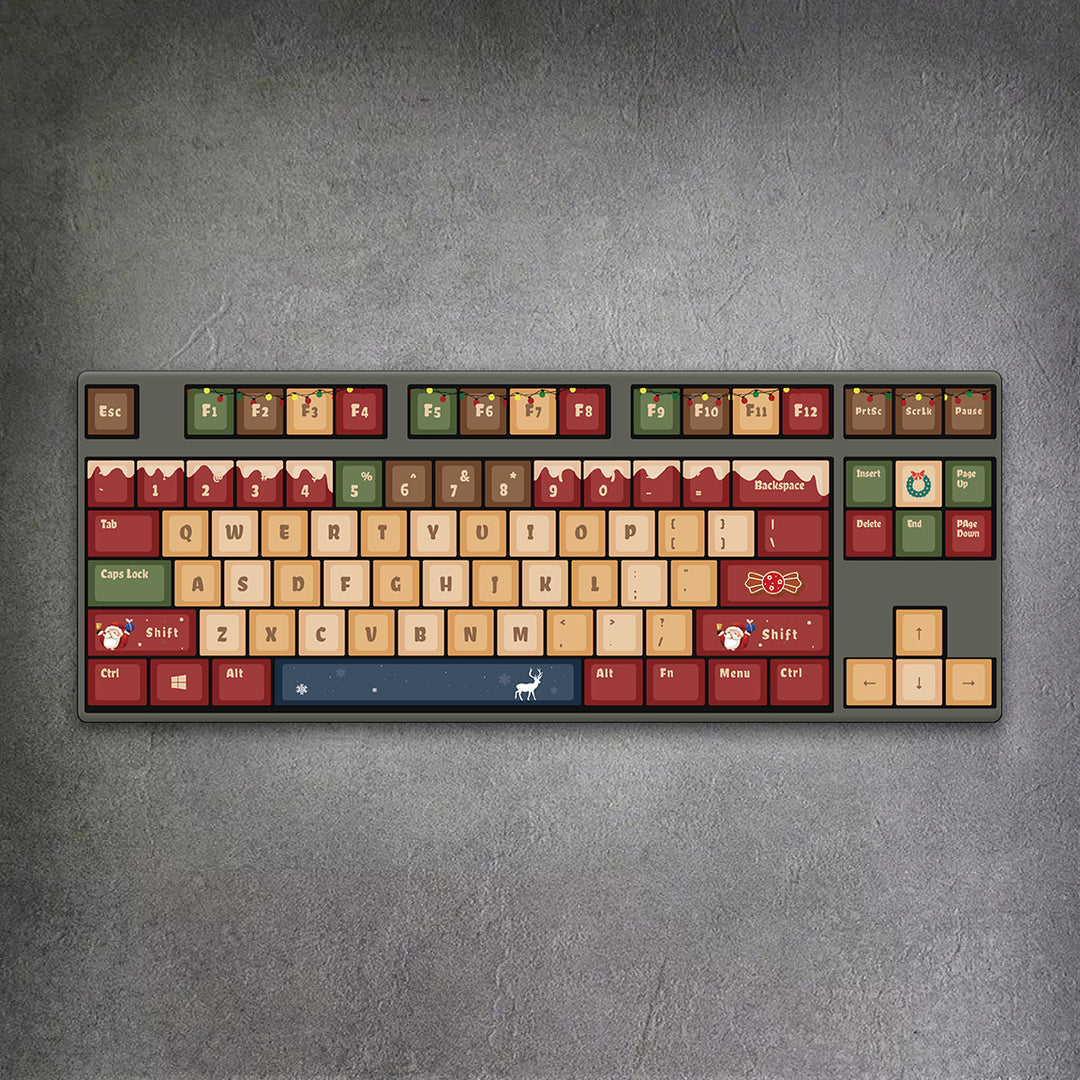 80% Christmas Mechanical Keyboard ( ANSI )