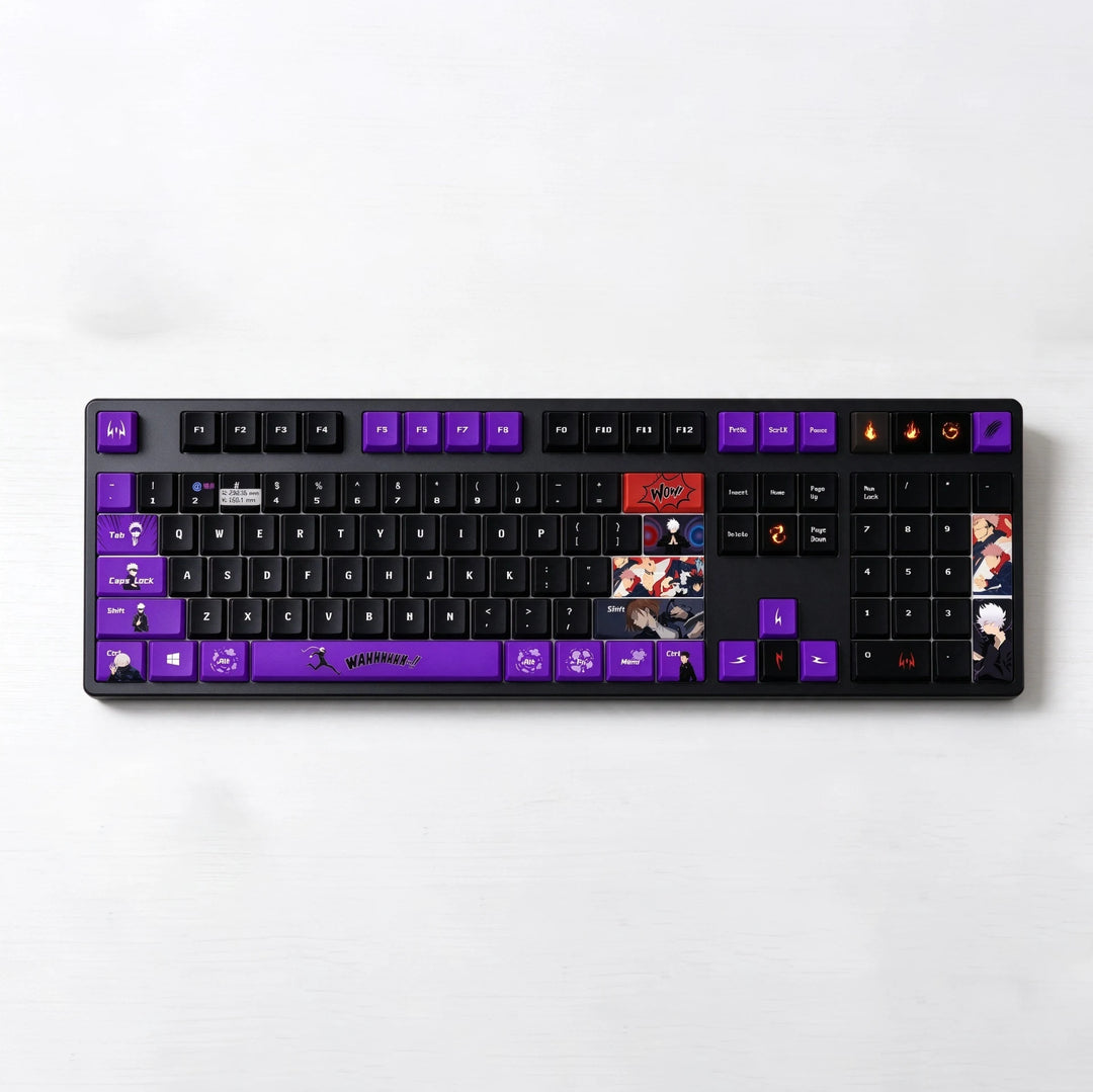 100% Jujutsu Kaisen Style Mechanical Keyboard ( ANSI )