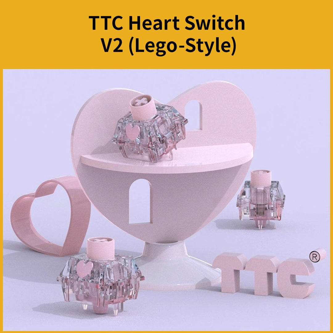 keyboard custom TTC Heart Switch V2