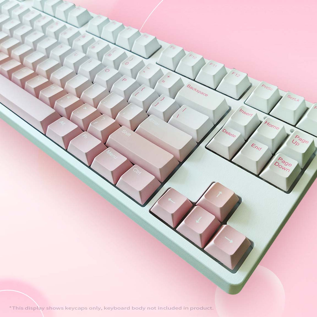 Sunset Gradient keycap side profile – MOA, dye-sublimated PBT