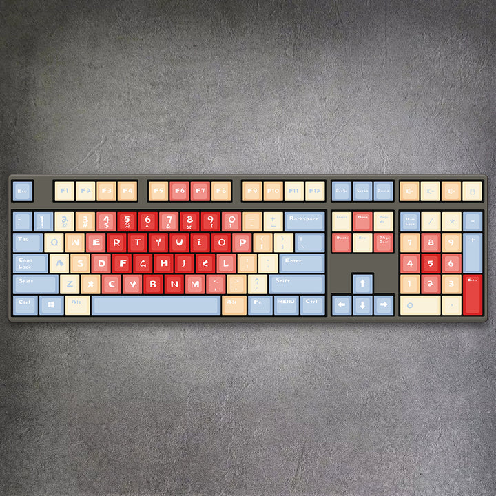 100% Retro Dawn Mechanical Keyboard ( ANSI )