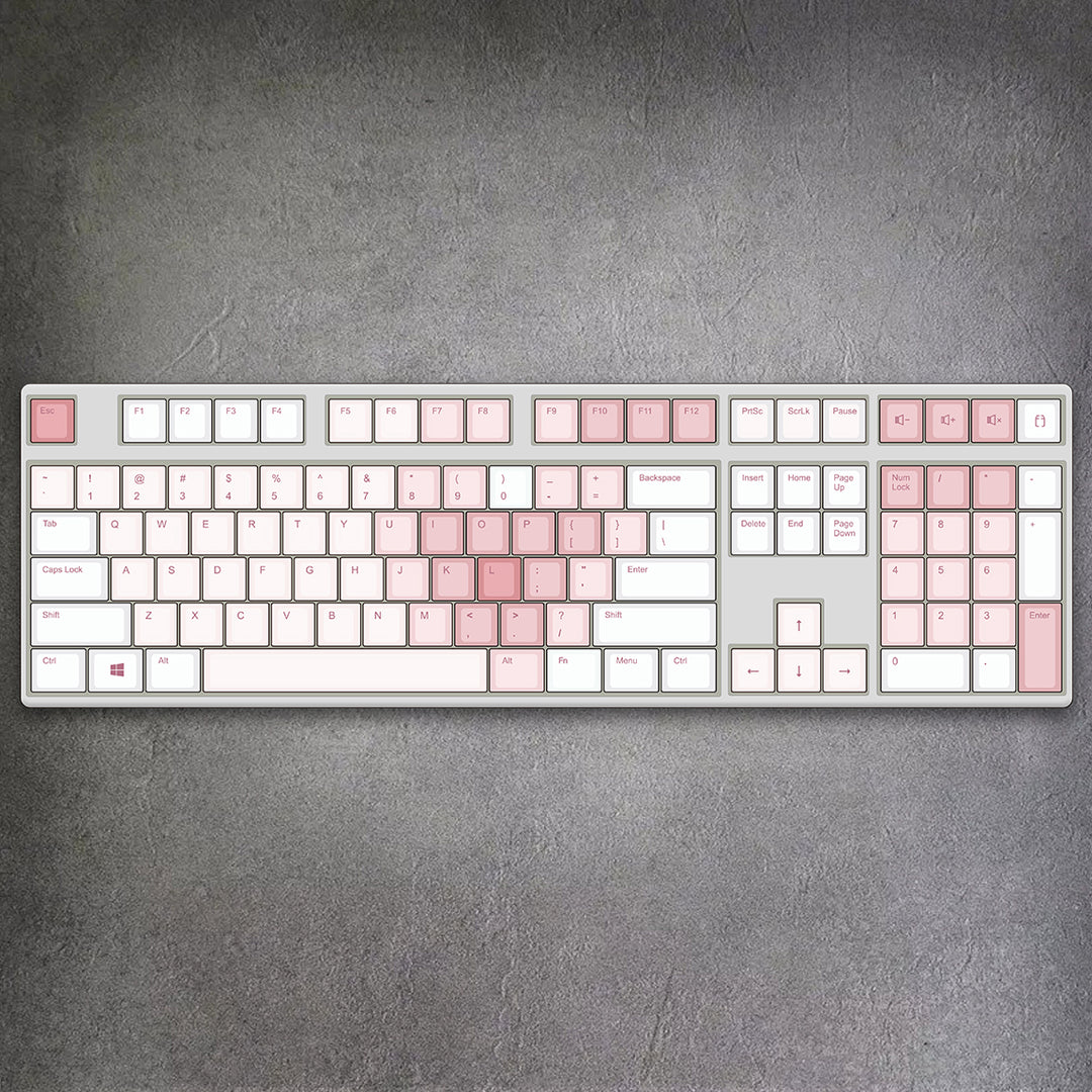 100% Sakura Love Mechanical Keyboard ( ANSI )