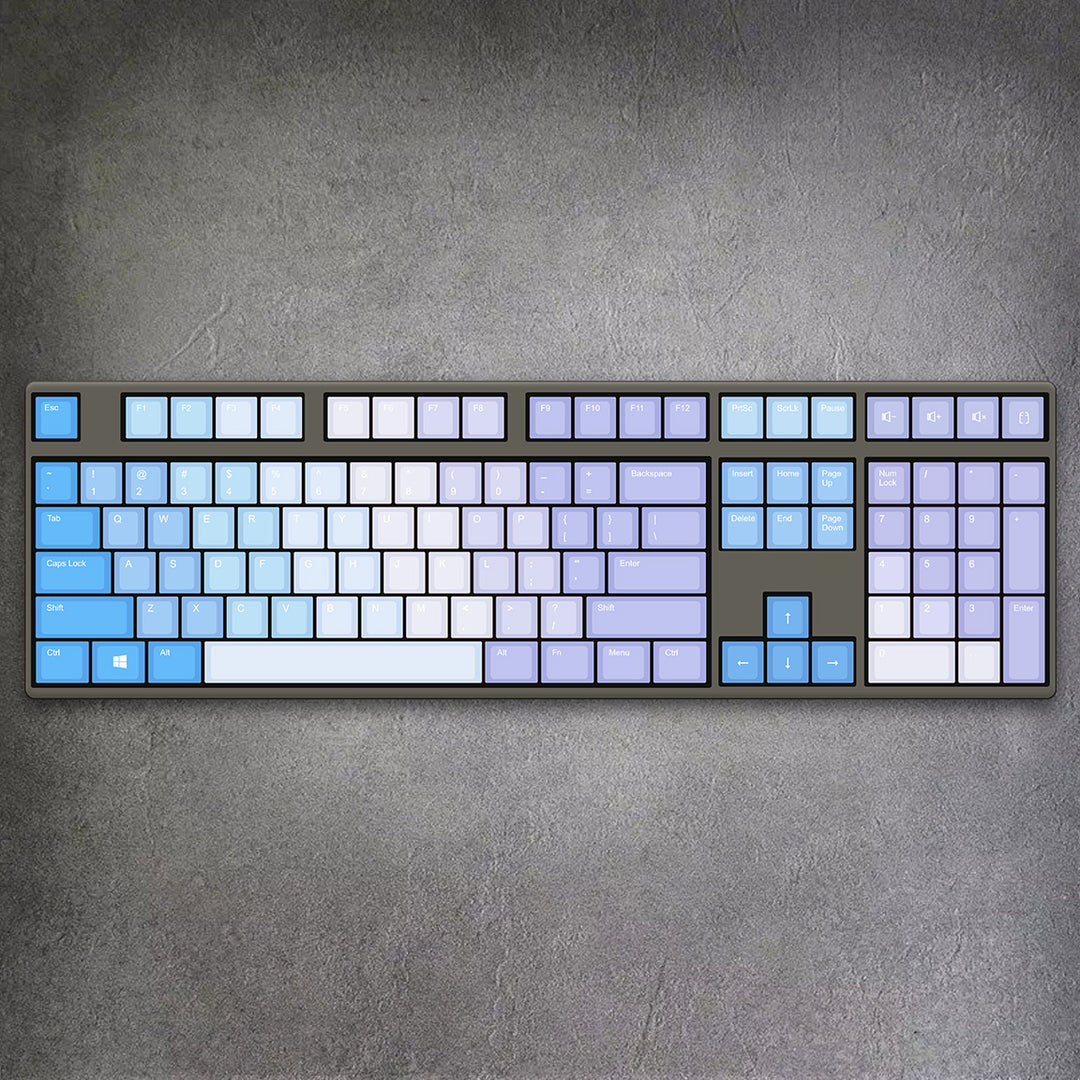 100% Starlight Melody Gradient Mechanical Keyboard ( ANSI )