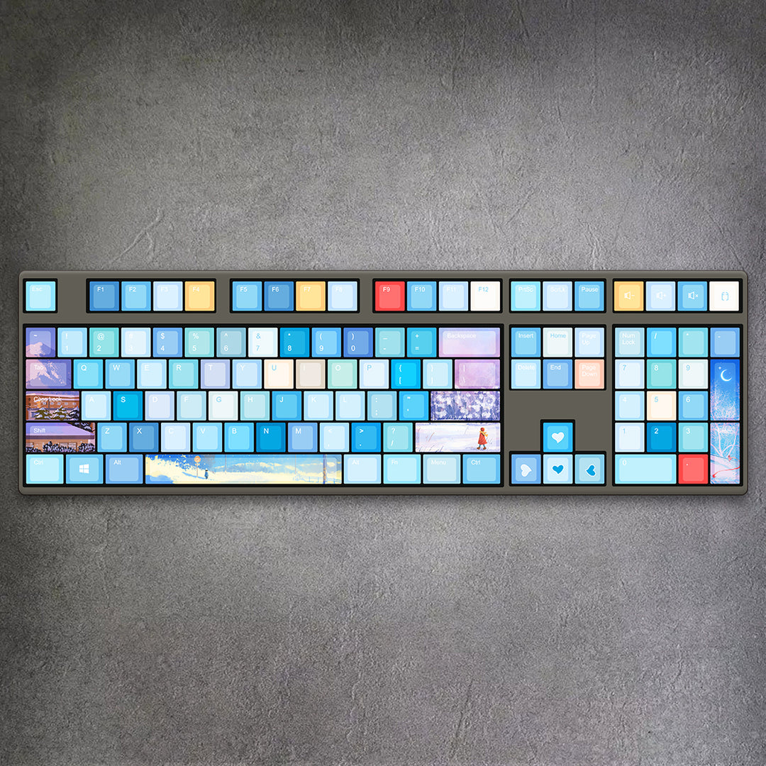 100% Frozen Mechanical Keyboard ( ANSI )