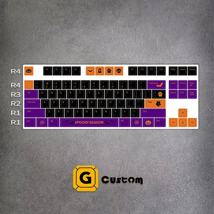 Spooky Season 80% Mechanical Keyboard | ANSI TKL 87KEYS