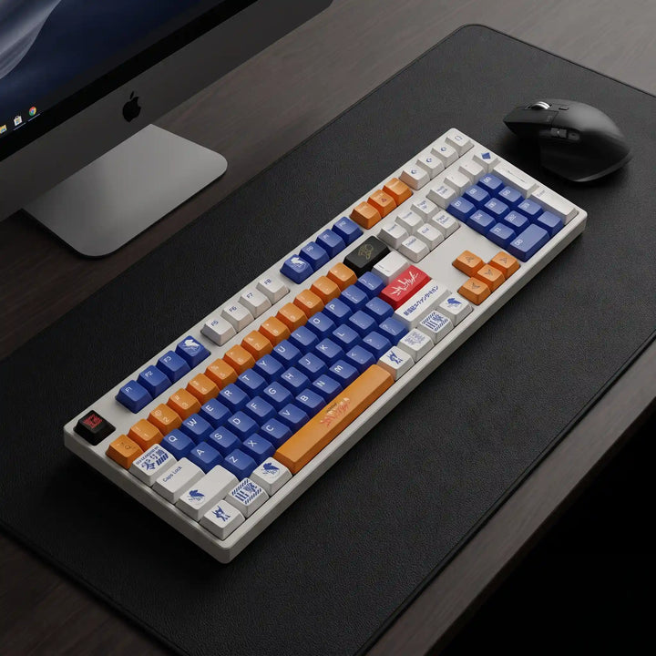 100% Evangelion PBT Keycaps ( ANSI )