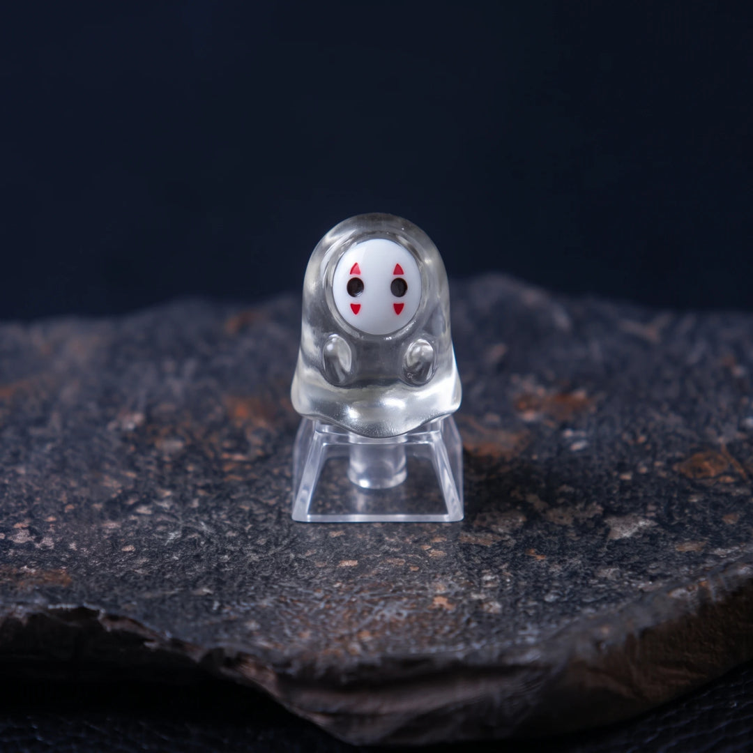 Cute Halloween Ghost & Skeleton Resin Keycap Set – Cherry MX Compatible