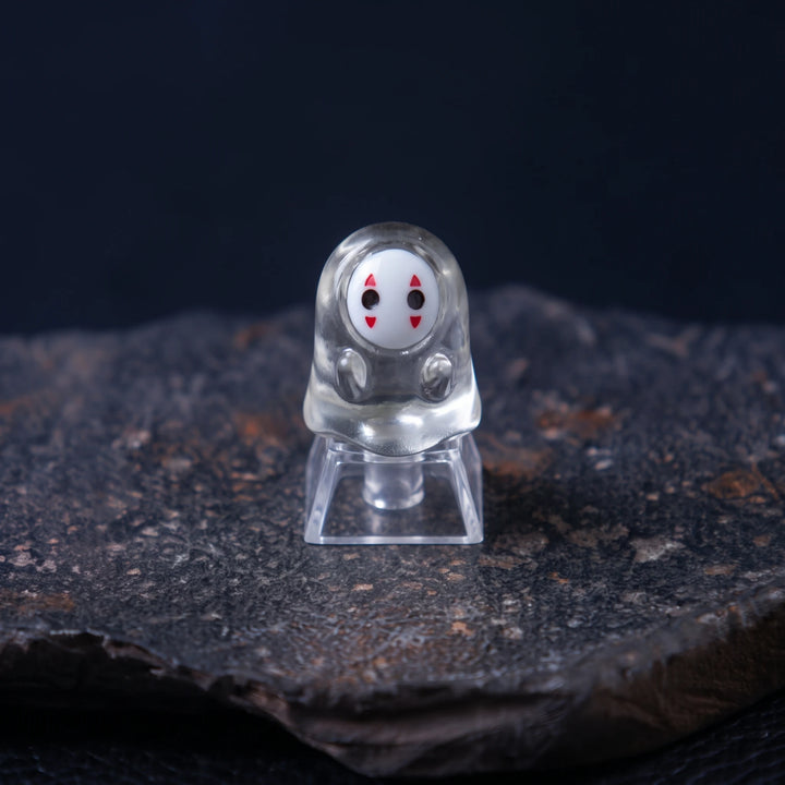 Cute Halloween Ghost & Skeleton Resin Keycap Set – Cherry MX Compatible