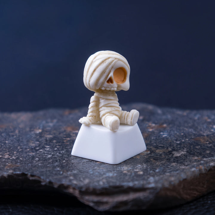 Halloween Skeleton Artisan Keycap – Witch, Mummy, Devil & Skull for Cherry MX