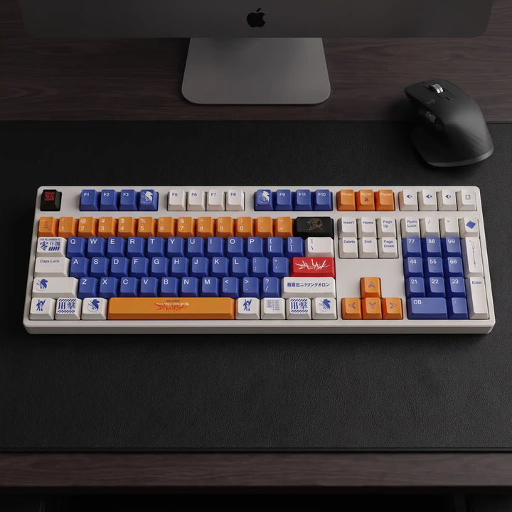 100% Evangelion PBT Keycaps ( ANSI )