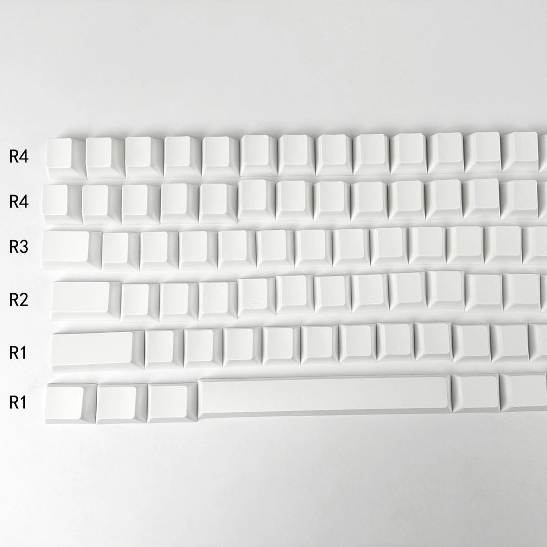 PBT Blank keycaps 143 KEYS Cherry & MOA & XDA Profile