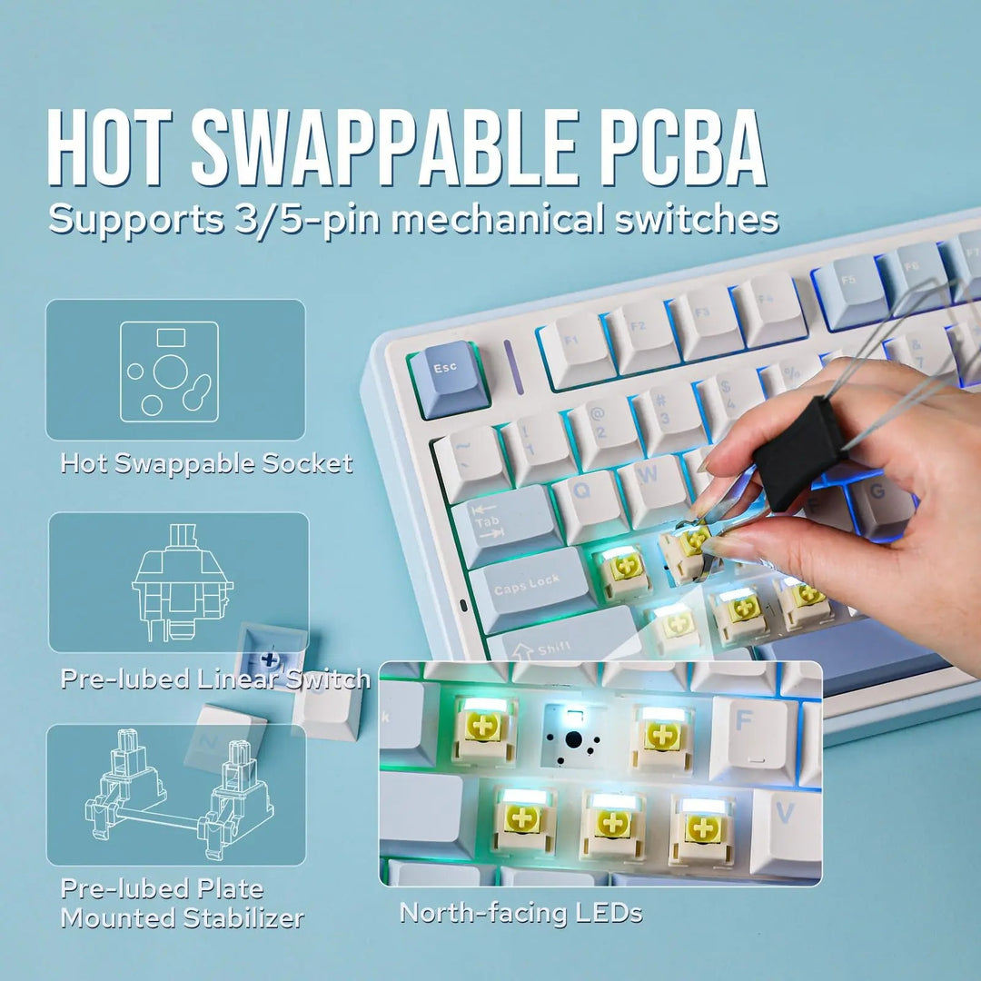 75% F75 Mechanical Keyboard ( ANSI )