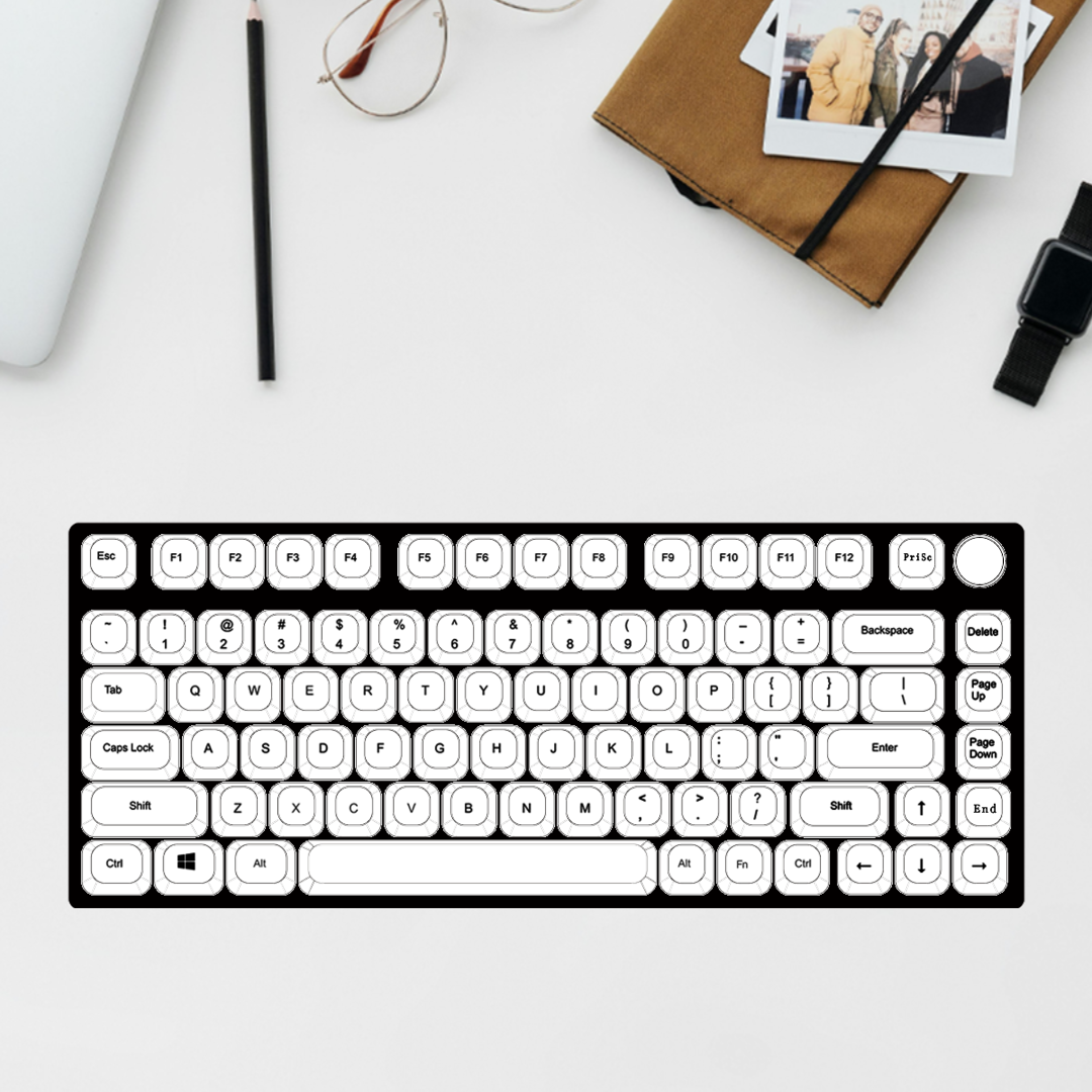 75% Custom Mechanical Keyboard ( ANSI | MOA Profile | 82 Keys )