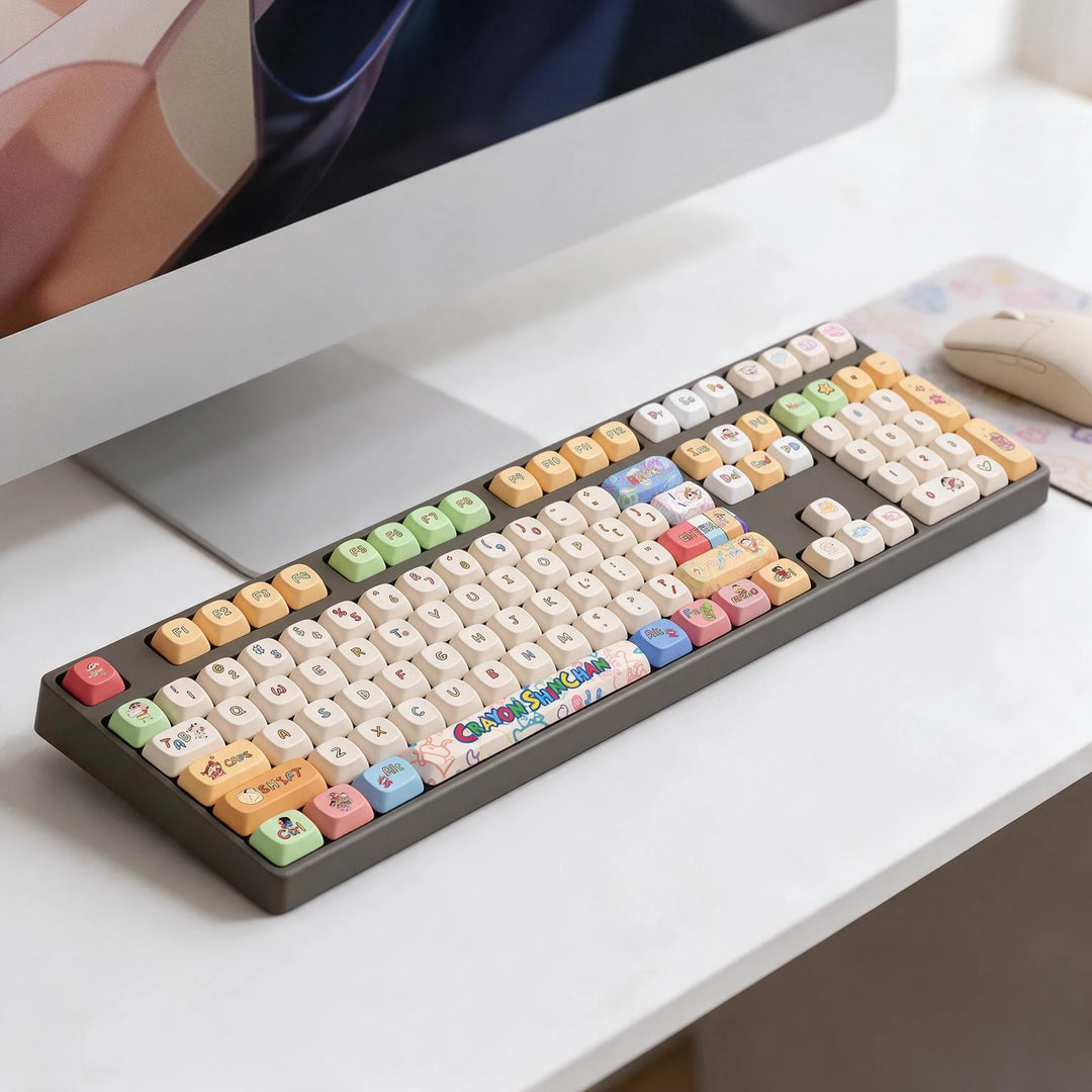 100% Crayon Shin-chan Style Mechanical Keyboard ( ANSI | MOA )