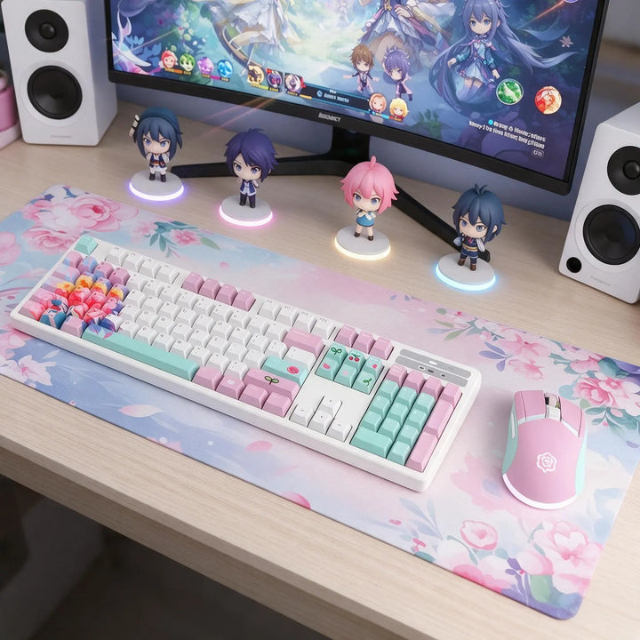 100% Flower Mechanical Keyboard ( ANSI )