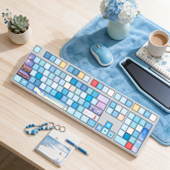 100% Frozen Mechanical Keyboard ( ANSI )