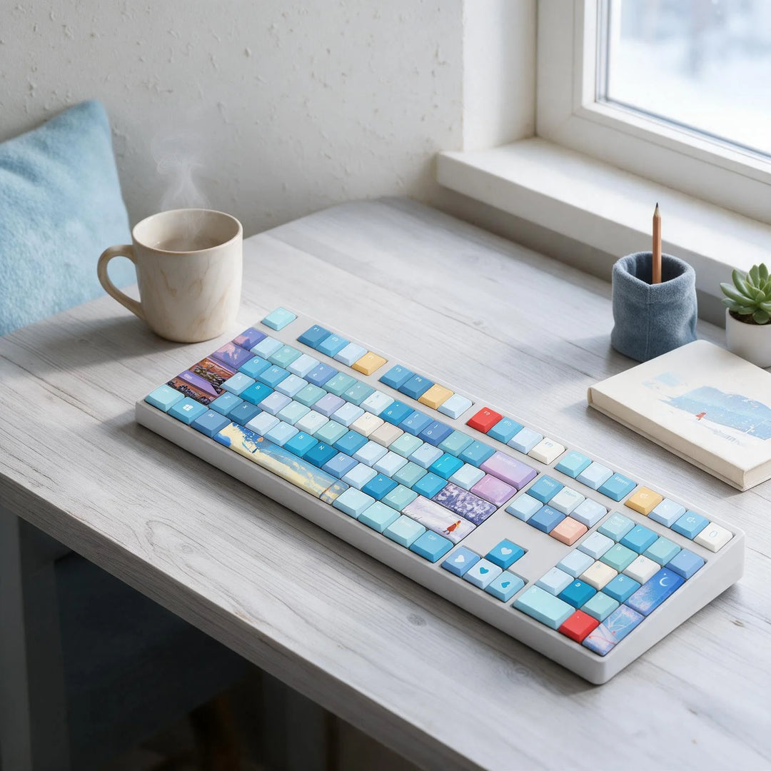 100% Frozen Mechanical Keyboard ( ANSI )