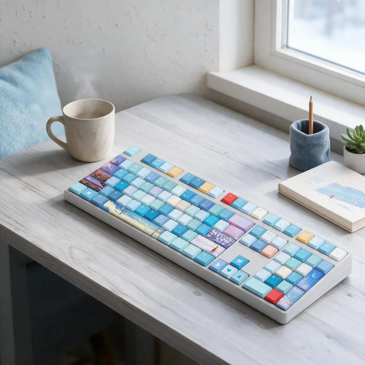 100% Frozen Mechanical Keyboard ( ANSI )