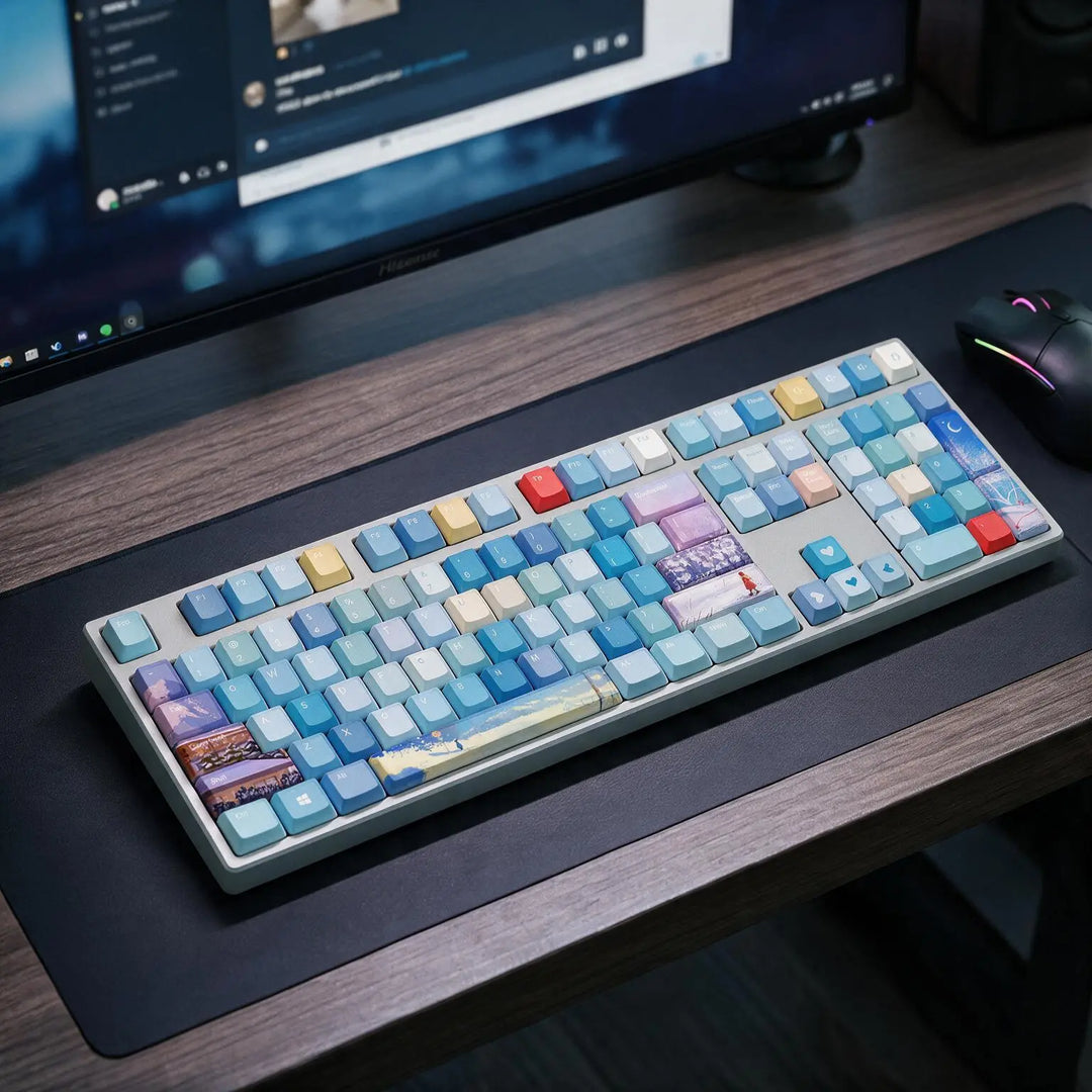 100% Frozen Mechanical Keyboard ( ANSI )